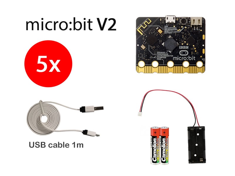 Micro:bit V2.2 Starter 5-pack