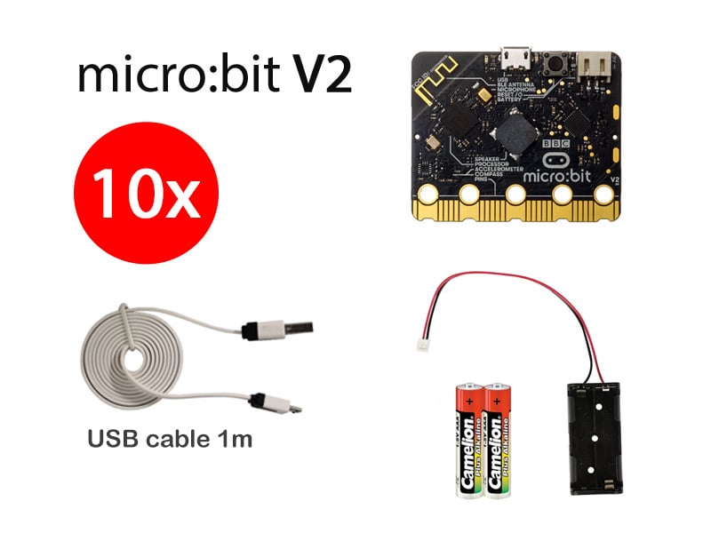 Micro:bit V2.2 Starter 10-pack