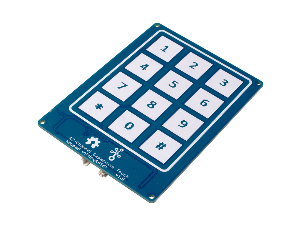 Grove - 12-Channel Capacitive Touch Keypad (ATtiny1616)