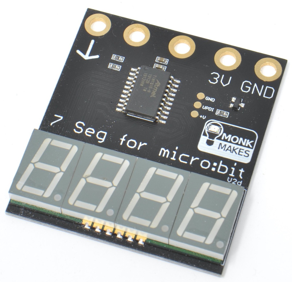 MonkMakes 7-segment for micro:bit