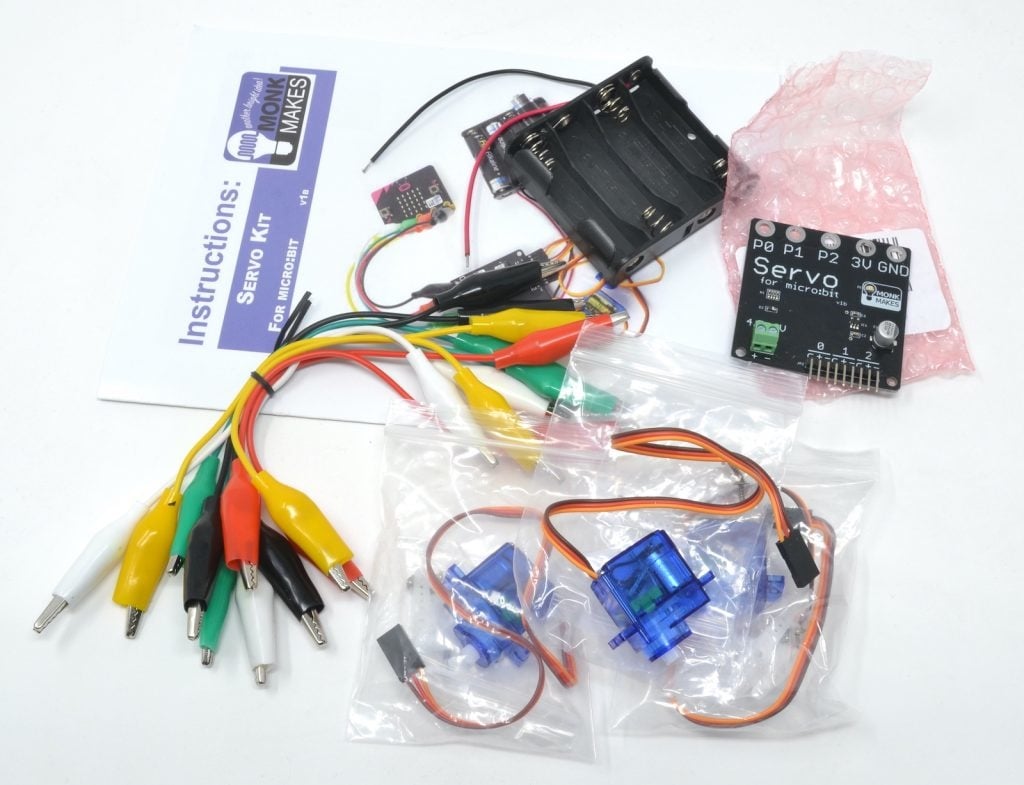 MonkMakes Servo Kit for micro:bit