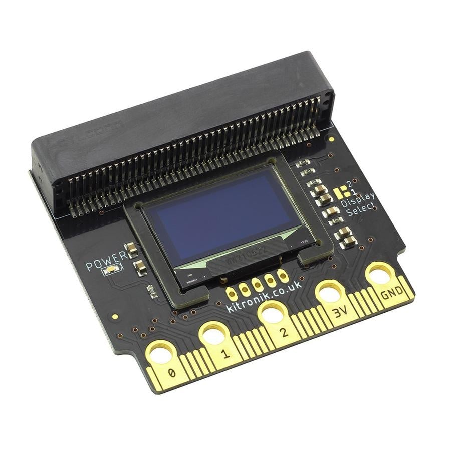 Kitronik :VIEW Graphics128 OLED display 128x64 for BBC micro:bit