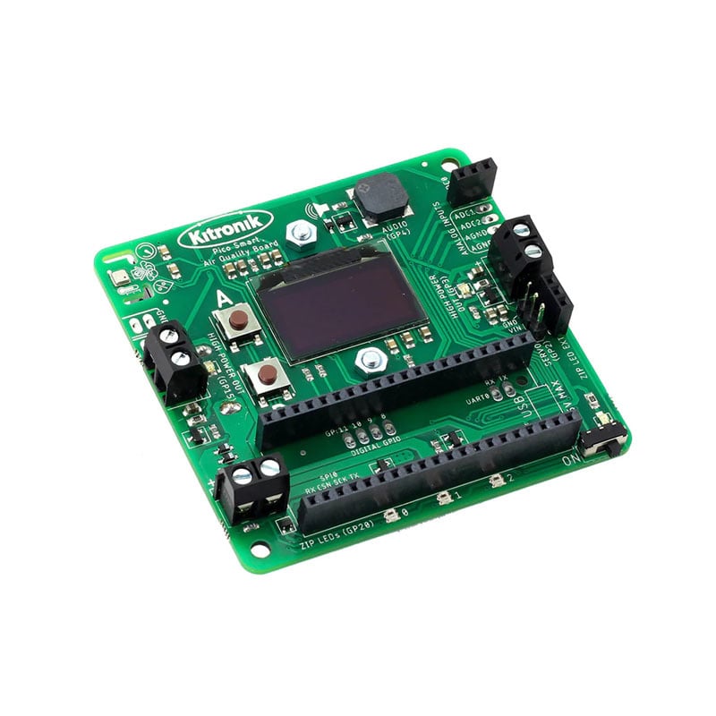 Kitronik Air Quality Datalogging Board for Pico