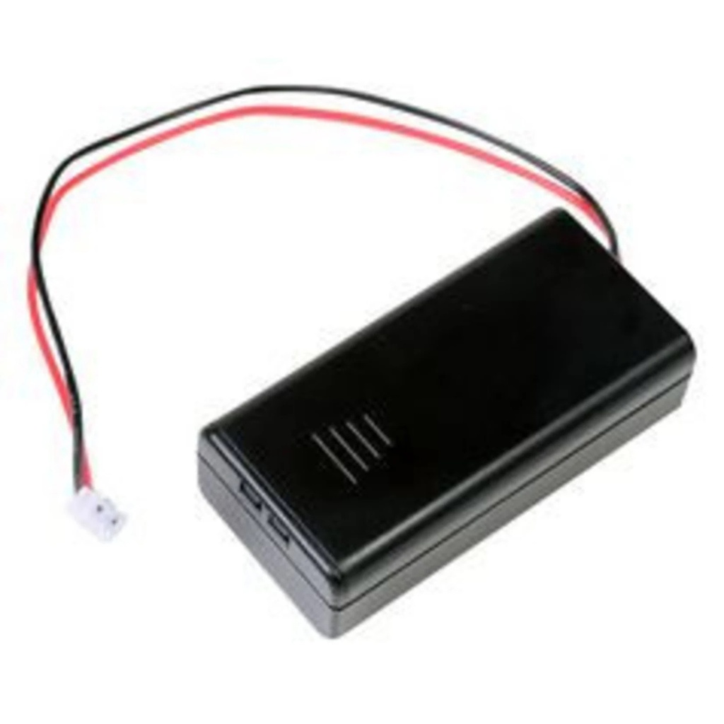 Branded battery box with switch