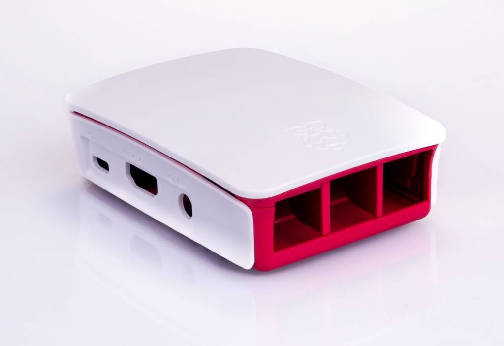 Housing for Raspberry Pi® 3B (+) - Red / White