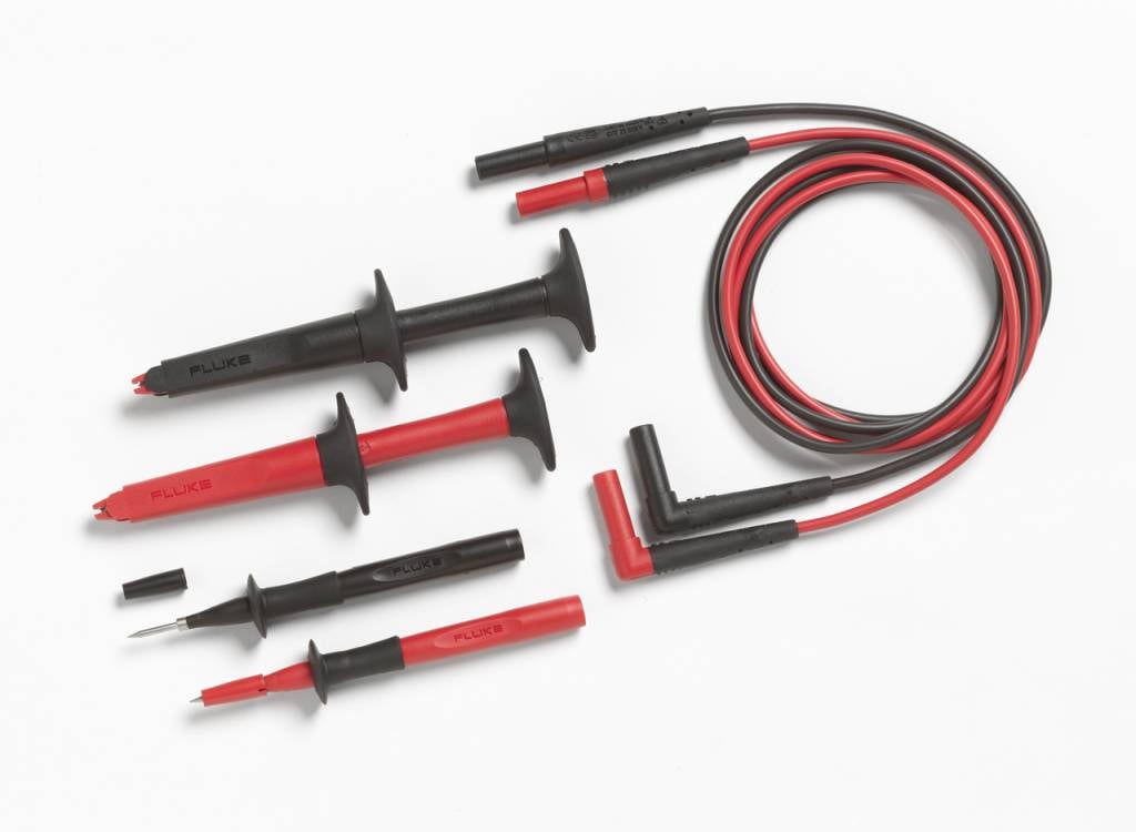 Fluke TL220 SureGrip Industrial test lead set