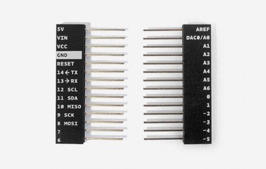 Headers Strip 14 ways Arduino® MKR1000 Printed