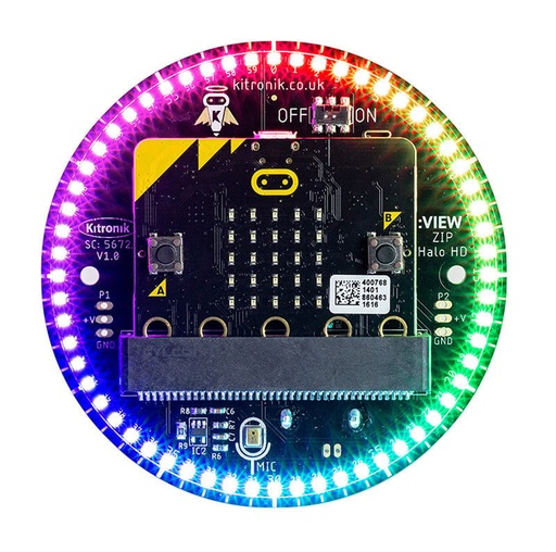 [KIT-5672] Kitronik ZIP Halo HD for the BBC micro:bit