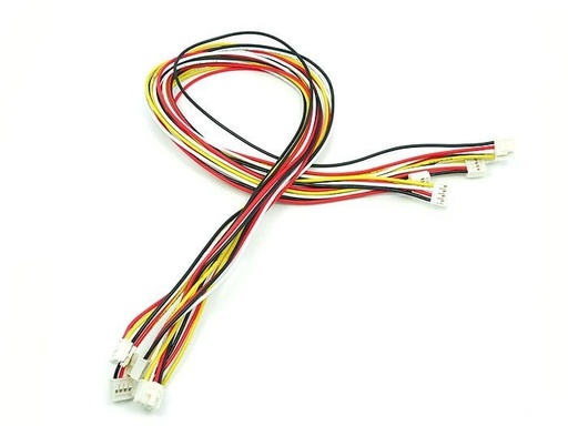 [SEE-110990036] Grove - Universal 4 Pin Buckled 5cm Cable (5 PCs Pack)