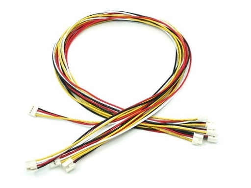 [SEE-110990064] Grove - Universal 4 Pin Buckled 40cm Cable (5 PCs Pack)