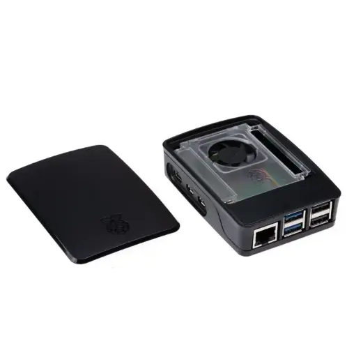 [RAS-PI5/CASEBLACK] Raspberry Pi Case for Pi 5 Black